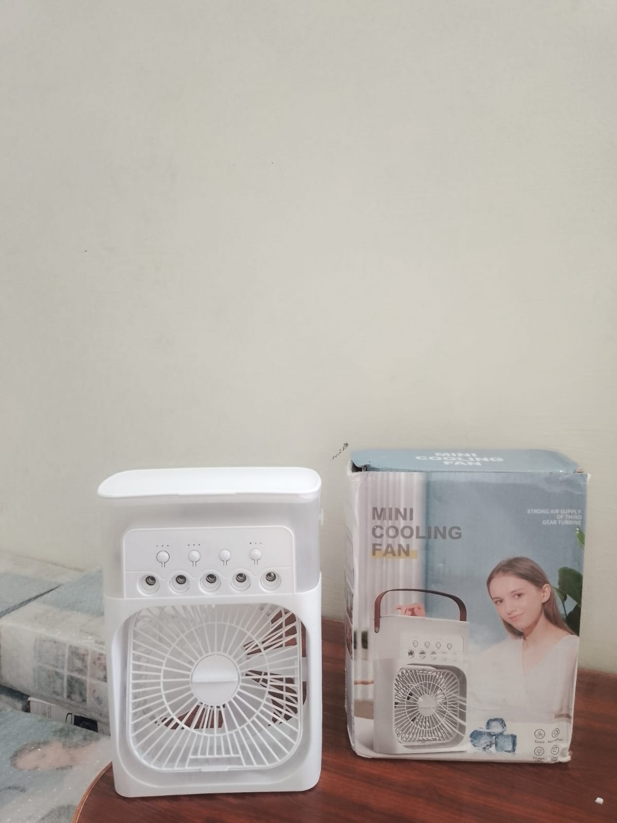 Portable Air Conditioner Fan | Mist Water spray Mini AC | For Home, kitchen, office